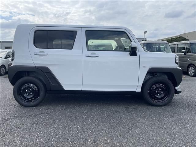 タフト Ｘ　届出済未使用車　スカイフィールトップ　スマートキー　衝突軽減ブレーキシステム　横滑り防止装置　ＬＥＤ　　禁煙車　オートエアコン　セキュリティアラーム　　パワーステアリング　パワーウインドウ　修復歴無（11枚目）