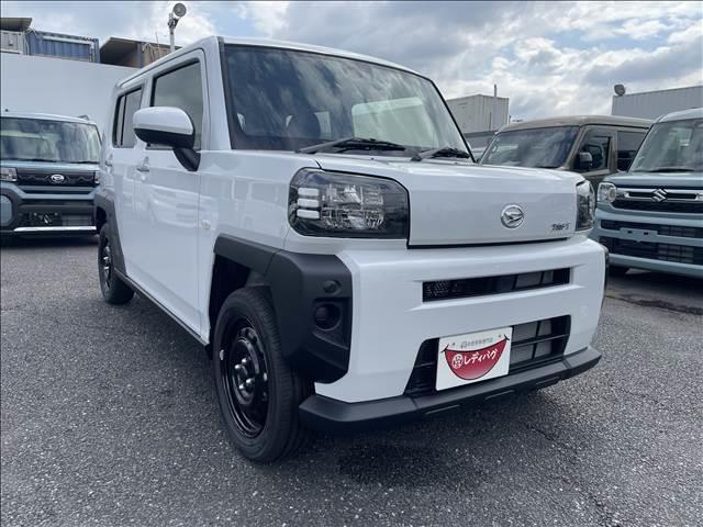 タフト Ｘ　届出済未使用車　スカイフィールトップ　スマートキー　衝突軽減ブレーキシステム　横滑り防止装置　ＬＥＤ　　禁煙車　オートエアコン　セキュリティアラーム　　パワーステアリング　パワーウインドウ　修復歴無（12枚目）