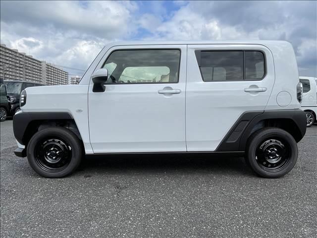 タフト Ｘ　届出済未使用車　スカイフィールトップ　スマートキー　衝突軽減ブレーキシステム　横滑り防止装置　ＬＥＤ　　禁煙車　オートエアコン　セキュリティアラーム　　パワーステアリング　パワーウインドウ　修復歴無（7枚目）