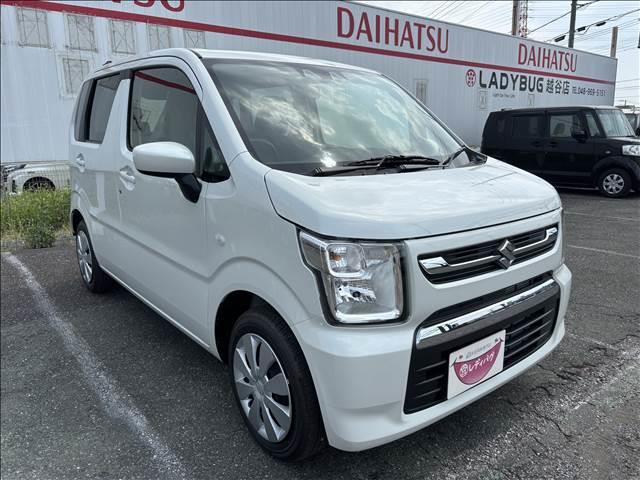 ワゴンＲ ＦＸ　届出済未使用車　衝突軽減ブレーキ　横滑り防止装置　スマートキー　ヘッドランプハロゲン　禁煙車　オートエアコン　セキュリティアラーム　パワーステアリング　パワーウインドウ　修復歴無（12枚目）