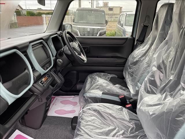 ハスラー ハイブリッドＧ　届出済未使用車　ハイブリッド　スマートキー　衝突軽減ブレーキ　横滑り防止装置　ＬＥＤランプ　禁煙車　オートエアコン　セキュリティアラーム　パワーステアリング　パワーウインドウ　修復歴無（7枚目）