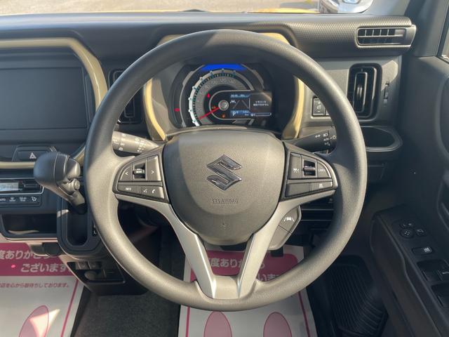 ハスラー ハイブリッドＧ　届出済未使用車　ハイブリッド　スマートキー　衝突軽減ブレーキ　横滑り防止装置　ＬＥＤランプ　禁煙車　オートエアコン　セキュリティアラーム　パワーステアリング　パワーウインドウ　修復歴無（28枚目）