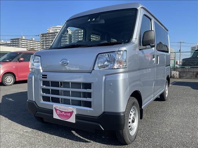 ハイゼットカーゴ ＤＸ　届出済未使用車　衝突軽減ブレーキ　横滑り防止装置　アイドリングストップ　バン　両側スライドドア　マニュアルエアコン　パワーステアリング　禁煙車　修復歴無（6枚目）