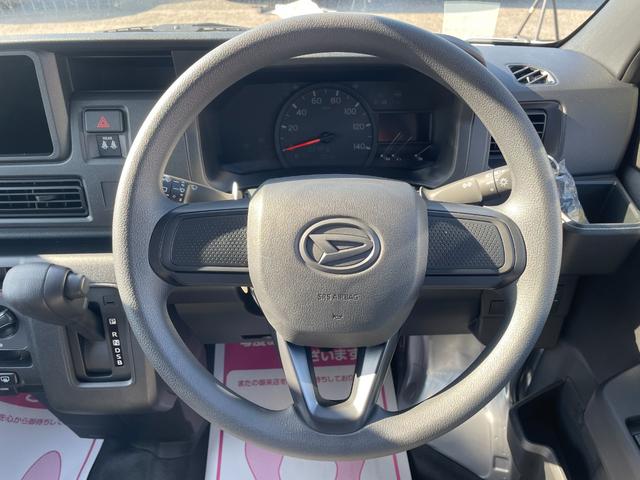 ハイゼットカーゴ ＤＸ　届出済未使用車　衝突軽減ブレーキ　横滑り防止装置　アイドリングストップ　バン　両側スライドドア　マニュアルエアコン　パワーステアリング　禁煙車　修復歴無（29枚目）