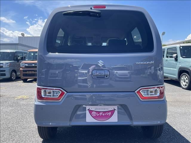 ワゴンＲ ＦＸ　届出済未使用車　ＣＤプレーヤー付き　衝突軽減ブレーキ　横滑り防止装置　ヘッドランプハロゲン　スマートキー　禁煙車　オートエアコン　セキュリティアラーム　パワーウインドウ　修復歴無（9枚目）