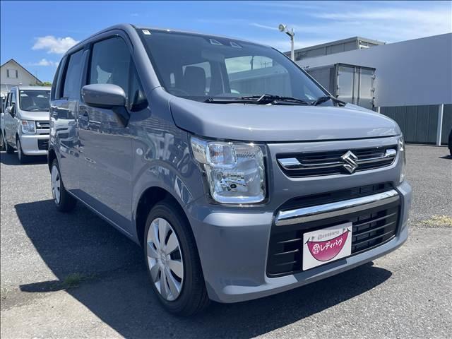 ワゴンＲ ＦＸ　届出済未使用車　ＣＤプレーヤー付き　衝突軽減ブレーキ　横滑り防止装置　ヘッドランプハロゲン　スマートキー　禁煙車　オートエアコン　セキュリティアラーム　パワーウインドウ　修復歴無（12枚目）