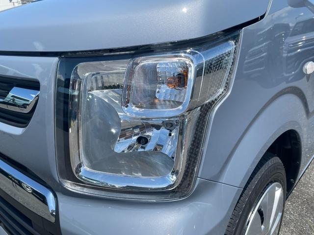 ワゴンＲ ＦＸ　届出済未使用車　ＣＤプレーヤー付き　衝突軽減ブレーキ　横滑り防止装置　ヘッドランプハロゲン　スマートキー　禁煙車　オートエアコン　セキュリティアラーム　パワーウインドウ　修復歴無（23枚目）