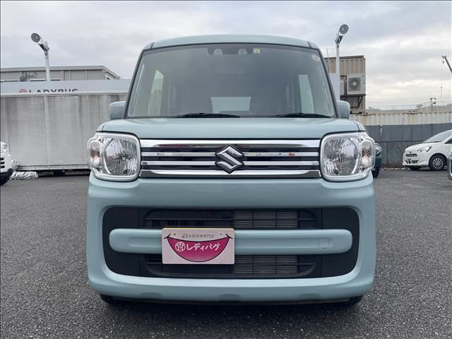 スペーシア ハイブリッドG スズキセーフティサポート 横滑り防止装置 両側スライドドア オートエアコン オートライト プッシュスタート スマートキー パワーウインドウ アイドリングストップ 禁煙車 修復歴無(6枚目)