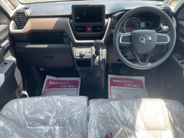 ムーヴ Ｘ　届出済未使用車　両側スライドドア（片側電動スライドドア）　衝突軽減ブレーキシステム　　ＬＥＤヘッドライト　パーキングセンサー　オートエアコン　スマートキー　禁煙車　パワーステアリング　修復歴無（35枚目）