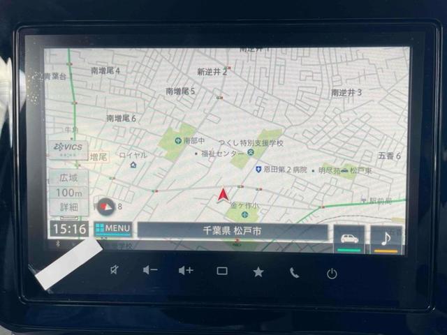 ワゴンＲスマイル ハイブリッドＳ　両側スライドドア・片側電動　クリアランスソナー　オートクルーズコントロール　衝突被害軽減システム　オートライト　ＬＥＤヘッドランプ　スマートキー　純正９インチ全方位モニター付ナビ　届出済未使用車（57枚目）
