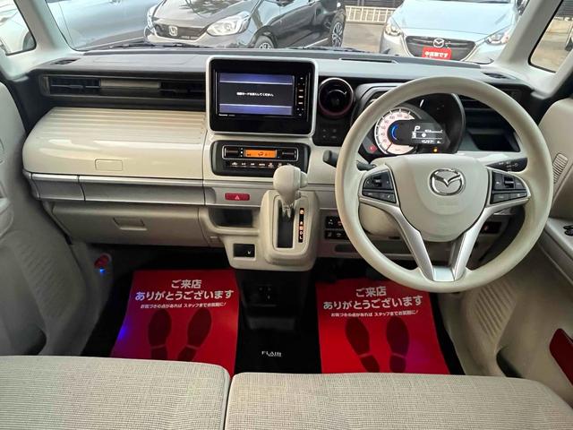 フレアワゴン ハイブリッドXS ETC ナビ 全方位カメラ 両側電動スライドドア クリアランスソナー 衝突被害軽減システム オートライト スマートキー アイドリングストップ 電動格納ミラー シートヒーター ベンチシート CVT(2枚目)