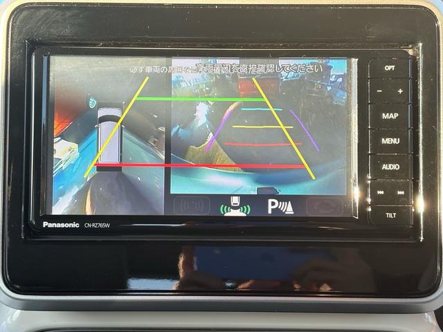 フレアワゴン ハイブリッドXS ETC ナビ 全方位カメラ 両側電動スライドドア クリアランスソナー 衝突被害軽減システム オートライト スマートキー アイドリングストップ 電動格納ミラー シートヒーター ベンチシート CVT(6枚目)