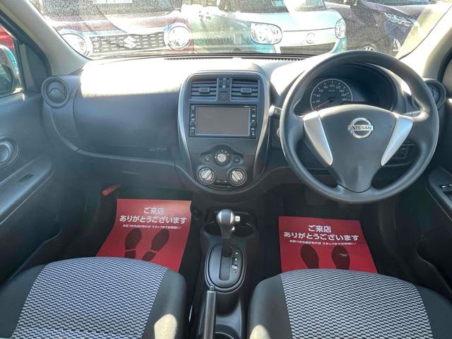 マーチ Ｘ　Ｖセレクション　ＥＴＣ　バックカメラ　ナビ　ＴＶ　オートライト　スマートキー　アイドリングストップ　電動格納ミラー　ＣＶＴ　盗難防止システム　衝突安全ボディ　ＡＢＳ　ＥＳＣ　ＣＤ　ミュージックプレイヤー接続可（2枚目）