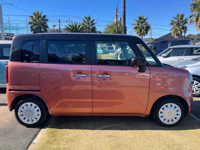 ワゴンＲスマイル ハイブリッドＳ　両側電動スライドドア　ナビ　クリアランスソナー　レーンアシスト　衝突被害軽減システム　オートライト　スマートキー　アイドリングストップ　電動格納ミラー　シートヒーター　ベンチシート　ＣＶＴ（14枚目）