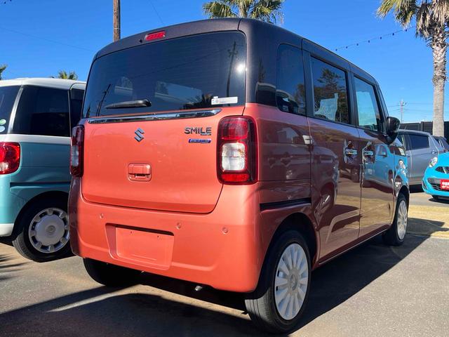 ワゴンＲスマイル ハイブリッドＳ　両側電動スライドドア　ナビ　クリアランスソナー　レーンアシスト　衝突被害軽減システム　オートライト　スマートキー　アイドリングストップ　電動格納ミラー　シートヒーター　ベンチシート　ＣＶＴ（15枚目）