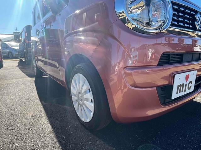 ワゴンＲスマイル ハイブリッドＳ　両側電動スライドドア　ナビ　クリアランスソナー　レーンアシスト　衝突被害軽減システム　オートライト　スマートキー　アイドリングストップ　電動格納ミラー　シートヒーター　ベンチシート　ＣＶＴ（34枚目）