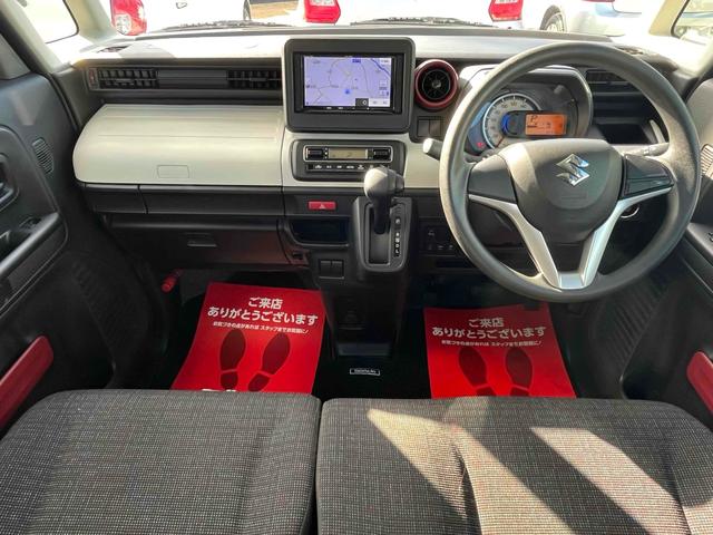 スペーシア ハイブリッドＧ　ＥＴＣ　バックカメラ　両側スライドドア　ナビ　ＴＶ　クリアランスソナー　レーンアシスト　衝突被害軽減システム　オートライト　スマートキー　アイドリングストップ　電動格納ミラー　ベンチシート　ＣＶＴ（2枚目）