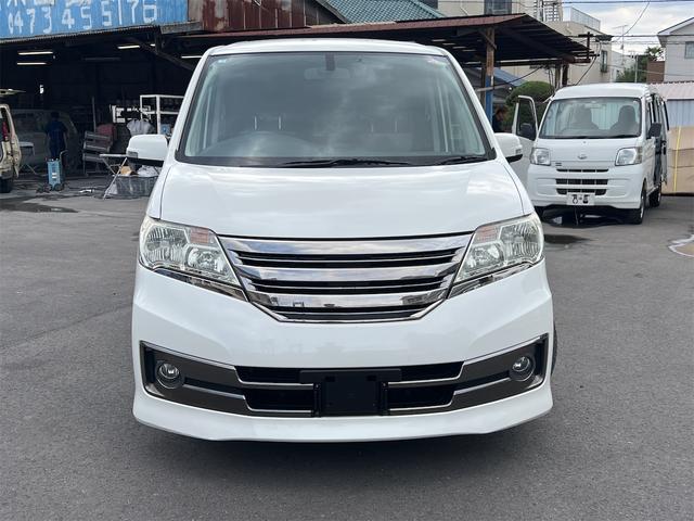 セレナ ライダー ブラックライン S-ハイブリッド Bluetooth 両PSドア 前後ドラレコ 後席モニター ETC付き Rカメラ ブルートゥース ナビTV フルセグ 3列 Sキー iストップ リアオートエアコン 電動格納ミラー 盗難防止システム(2枚目)