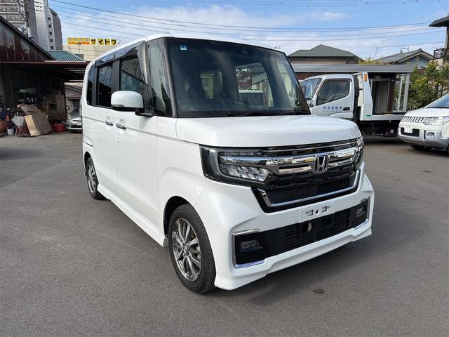 Ｎ－ＢＯＸカスタム Ｌ　両席電動スライドドア　ＢＴ接続　前後ドライブレコーダー　ナビＴＶ　禁煙　車線逸脱警報装置　リアカメ　ＥＴＣ　スマキー　フルセグＴＶ　クルーズコントロール　Ａストップ　誤発進抑制装置　ＵＳＢ　Ｐソナー（14枚目）