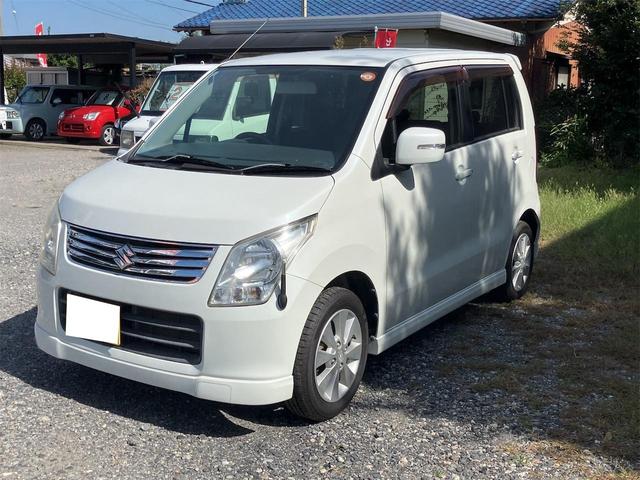 ワゴンＲ ＦＸリミテッド　インパネオートマ　純正アルミ　プッシュスタート　純正ＣＤ　車検付き（3枚目）