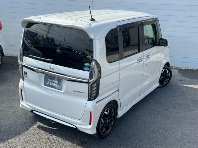 Ｎ－ＢＯＸカスタム Ｇ・Ｌターボホンダセンシング　純正ナビ　バックカメラ　両側パワースライドドア　前後ドラレコ　ＨｏｎｄａＳＥＮＳＩＮＧ　衝突軽減ブレーキ　フルセグＴＶ　ＣＤ・ＤＶＤ再生　ＬＥＤヘッドライト　ＥＴＣ　純正１４インチアルミホイール（25枚目）