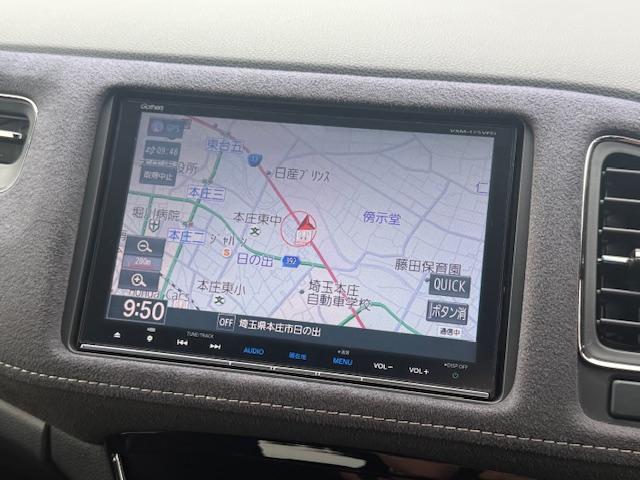 ヴェゼル ハイブリッドＲＳ・ホンダセンシング　雹害現状車　純正ナビ　バックカメラ　ＥＴＣ　シートヒーター　ＨｏｎｄａＳＥＮＳＩＮＧ　ＬＥＤヘッドライト　ＣＤ・ＤＶＤ再生　Ｂｌｕｅｔｏｏｔｈ　ＡＭ／ＦＭ　純正アルミホイール　パドルシフト（15枚目）