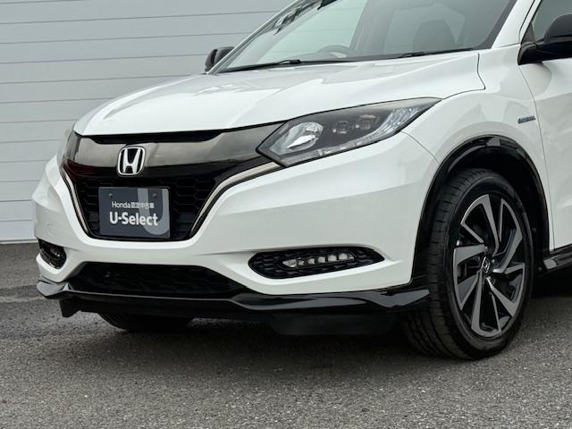 ヴェゼル ハイブリッドＲＳ・ホンダセンシング　雹害現状車　純正ナビ　バックカメラ　ＥＴＣ　シートヒーター　ＨｏｎｄａＳＥＮＳＩＮＧ　ＬＥＤヘッドライト　ＣＤ・ＤＶＤ再生　Ｂｌｕｅｔｏｏｔｈ　ＡＭ／ＦＭ　純正アルミホイール　パドルシフト（41枚目）
