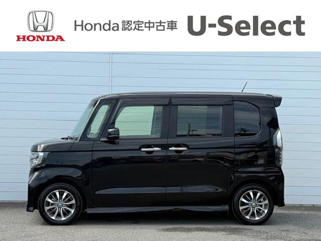 N-BOXカスタム L 純正ナビ バックカメラ ドライブレコーダー前後 ETC シートヒーター HondaSENSING 片側電動スライドドア CD・DVD再生 Bluetooth LEDヘッドライト 純正アルミホイール(5枚目)