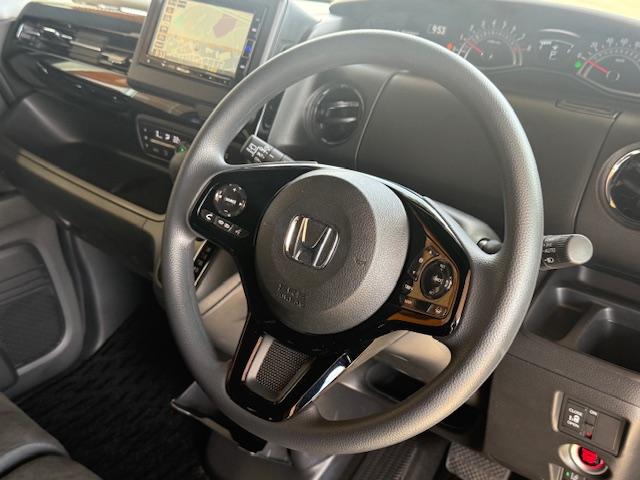 N-BOXカスタム L 純正ナビ バックカメラ ドライブレコーダー前後 ETC シートヒーター HondaSENSING 片側電動スライドドア CD・DVD再生 Bluetooth LEDヘッドライト 純正アルミホイール(18枚目)