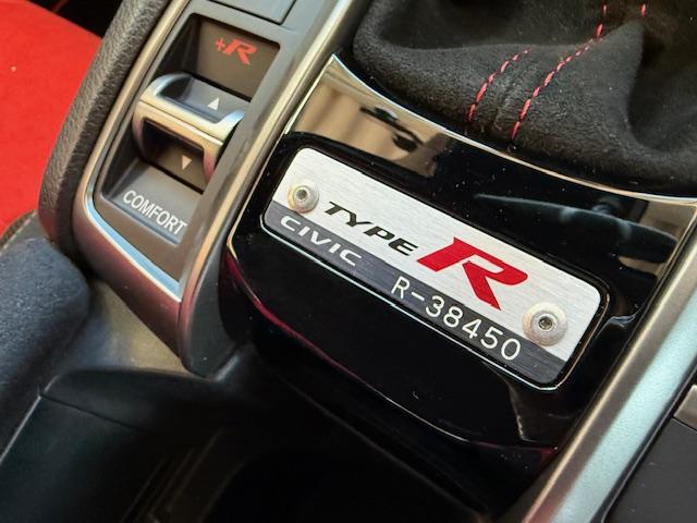 シビック タイプR 社外ナビ バックカメラ 6MT ETC ドライブレコーダー前後 CD・DVD再生 Bluetooth LEDヘッドライト HondaSENSING 純正アルミホイール bremboキャリパー(13枚目)