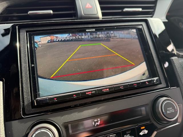 シビック タイプR 社外ナビ バックカメラ 6MT ETC ドライブレコーダー前後 CD・DVD再生 Bluetooth LEDヘッドライト HondaSENSING 純正アルミホイール bremboキャリパー(19枚目)