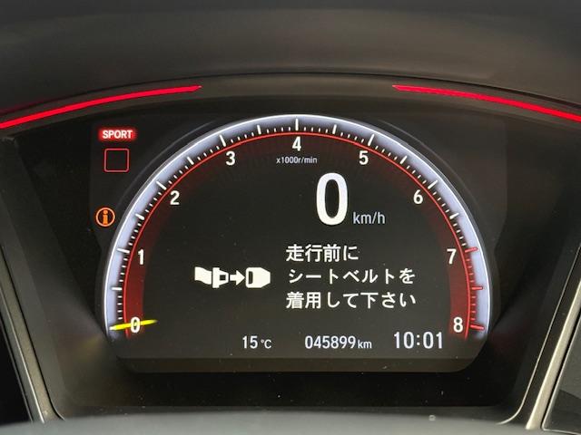 シビック タイプR 社外ナビ バックカメラ 6MT ETC ドライブレコーダー前後 CD・DVD再生 Bluetooth LEDヘッドライト HondaSENSING 純正アルミホイール bremboキャリパー(24枚目)