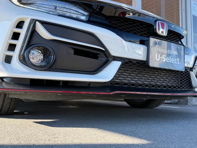 シビック タイプR 社外ナビ バックカメラ 6MT ETC ドライブレコーダー前後 CD・DVD再生 Bluetooth LEDヘッドライト HondaSENSING 純正アルミホイール bremboキャリパー(55枚目)