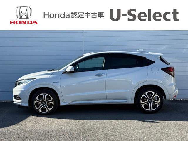 ヴェゼル ハイブリッドZ・ホンダセンシング 純正ナビ バックカメラ ETC ドライブレコーダー前後 シートヒーター 衝突軽減ブレーキ HondaSENSING CD・DVD再生 Bluetooth AM/FM LEDヘッドライト 純正AW(5枚目)