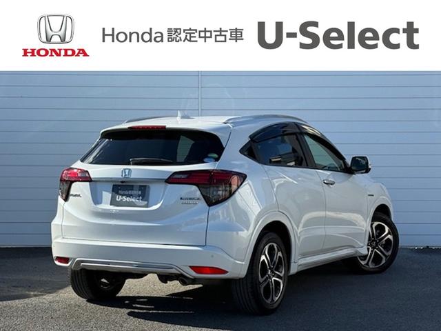 ヴェゼル ハイブリッドZ・ホンダセンシング 純正ナビ バックカメラ ETC ドライブレコーダー前後 シートヒーター 衝突軽減ブレーキ HondaSENSING CD・DVD再生 Bluetooth AM/FM LEDヘッドライト 純正AW(7枚目)