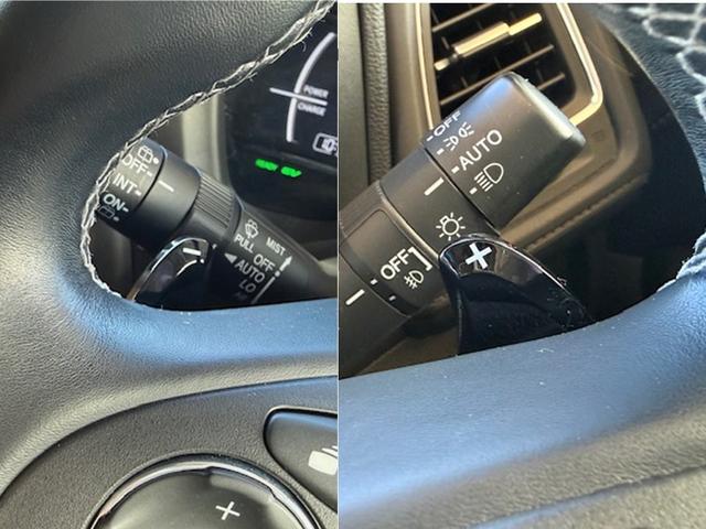 ヴェゼル ハイブリッドZ・ホンダセンシング 純正ナビ バックカメラ ETC ドライブレコーダー前後 シートヒーター 衝突軽減ブレーキ HondaSENSING CD・DVD再生 Bluetooth AM/FM LEDヘッドライト 純正AW(20枚目)