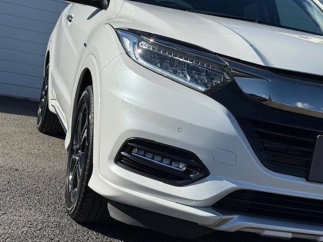 ヴェゼル ハイブリッドZ・ホンダセンシング 純正ナビ バックカメラ ETC ドライブレコーダー前後 シートヒーター 衝突軽減ブレーキ HondaSENSING CD・DVD再生 Bluetooth AM/FM LEDヘッドライト 純正AW(52枚目)