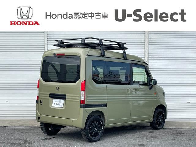 Ｎ－ＶＡＮ ファン・ターボ　ルーフキャリア　外部電源入力キット　ルーフコンソール　ドラレコ　ＥＴＣ　社外ナビ　Ｂカメ　社外アルミ　テールゲートストラップ　ＬＥＤヘッドライト・フォグライト　ホンダセンシング　クルーズコントロール（8枚目）