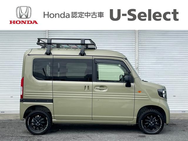 Ｎ－ＶＡＮ ファン・ターボ　ルーフキャリア　外部電源入力キット　ルーフコンソール　ドラレコ　ＥＴＣ　社外ナビ　Ｂカメ　社外アルミ　テールゲートストラップ　ＬＥＤヘッドライト・フォグライト　ホンダセンシング　クルーズコントロール（9枚目）