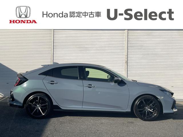 シビック ハッチバック サンルーフ 前後ドラレコ 前席シートヒーター ETC レザーシート ホンダセンシング クルーズコントロール LEDヘッドライト スマートキー 純正ナビ Bカメ(9枚目)