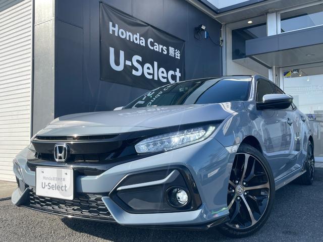 シビック ハッチバック サンルーフ 前後ドラレコ 前席シートヒーター ETC レザーシート ホンダセンシング クルーズコントロール LEDヘッドライト スマートキー 純正ナビ Bカメ(25枚目)