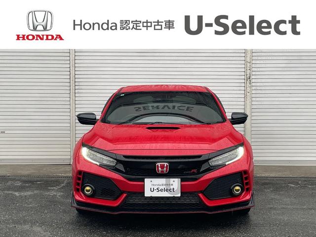 シビック タイプR 前後ドラレコ ETC 6速MT クルーズコントロール LEDヘッドライト VSA スマートキー 純正ナビ Bカメ 本革巻ステアリングホイール 大型リアスポイラー(5枚目)