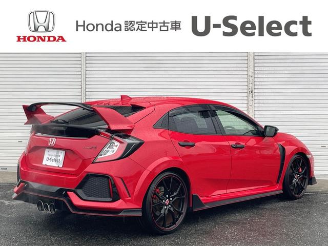 シビック タイプR 前後ドラレコ ETC 6速MT クルーズコントロール LEDヘッドライト VSA スマートキー 純正ナビ Bカメ 本革巻ステアリングホイール 大型リアスポイラー(7枚目)