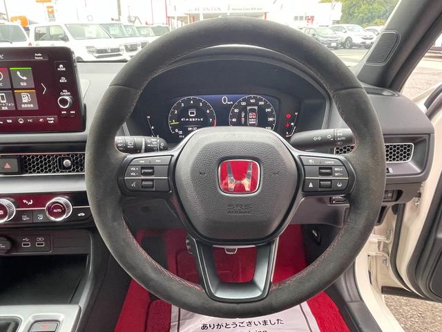 シビック タイプR ホンダセンシング ホンダコネクト 6速MT ETC クルーズコントロール LEDヘッドライト ブラインドスポットインフォメーション 純正ナビ Bカメ(17枚目)