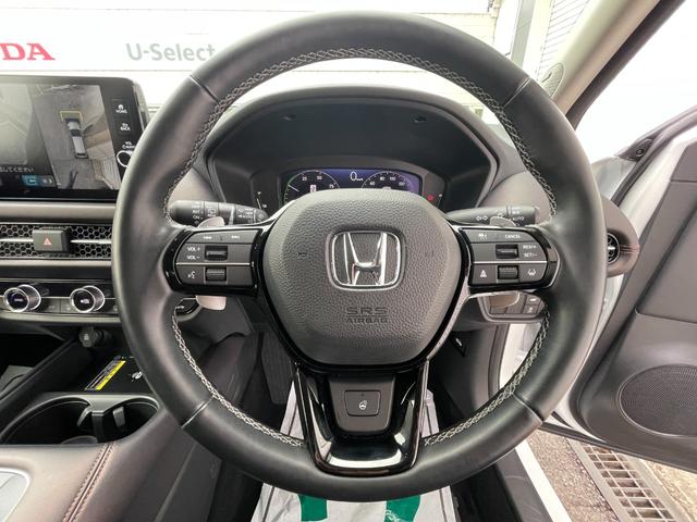 ZR-V e:HEVZ 軽雹害 ホンダセンシング ホンダコネクト マルチビューカメラ ステアリングヒーター 前席シートヒーター ブラインドスポットインフォメーション BOSEプレミアムサウンドシステム ETC 純正ナビ(19枚目)