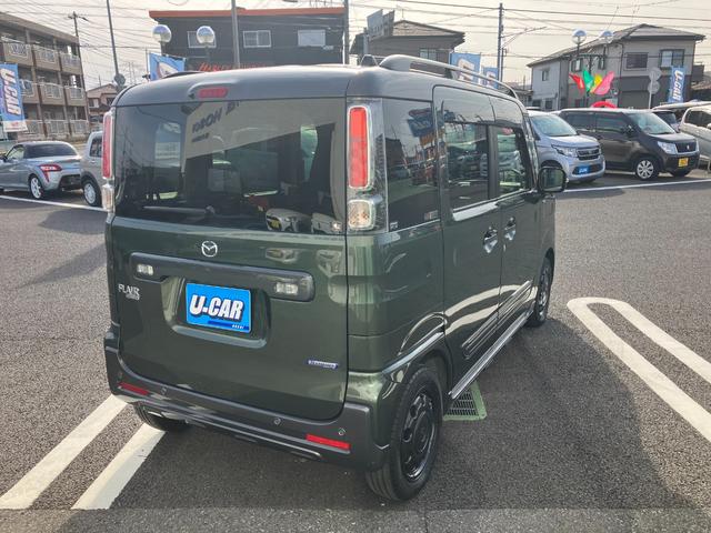 フレアワゴンタフスタイル ハイブリッドＸＳ　ナビＴＶ・両側電動スライドドア・クルーズコントロール・ブレーキサポート・ＬＥＤライト・シートヒーター・ＵＳＢ・プッシュスタート・スマートキー（2枚目）
