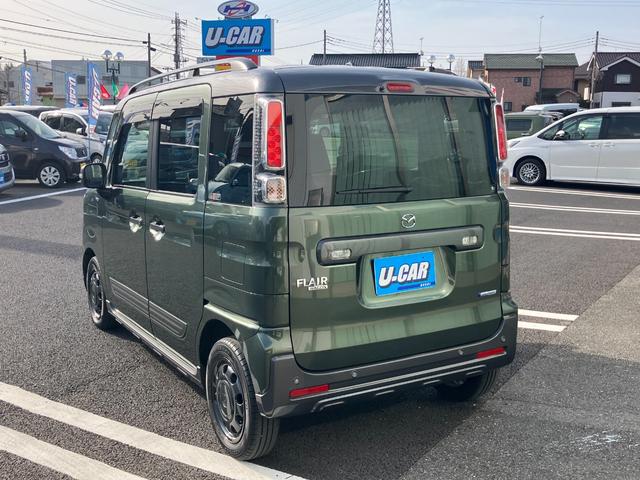 フレアワゴンタフスタイル ハイブリッドＸＳ　ナビＴＶ・両側電動スライドドア・クルーズコントロール・ブレーキサポート・ＬＥＤライト・シートヒーター・ＵＳＢ・プッシュスタート・スマートキー（18枚目）