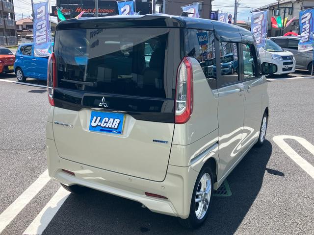 ｅＫスペース Ｇ　ワンオーナー・９インチナビＴＶ・バックカメラ・社外アルミ・パワースライドドア・ＬＥＤライト・シートヒーター・マット・バイザー・禁煙車（2枚目）