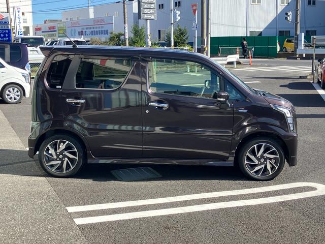 ワゴンＲスティングレー ハイブリッドＸ　リミテッド　純正ナビ・全方位モニター・シートヒーター・オートライト・ＥＴＣ・Ｐセンサー・衝突軽減システム・社外クルーズコントロール（8枚目）