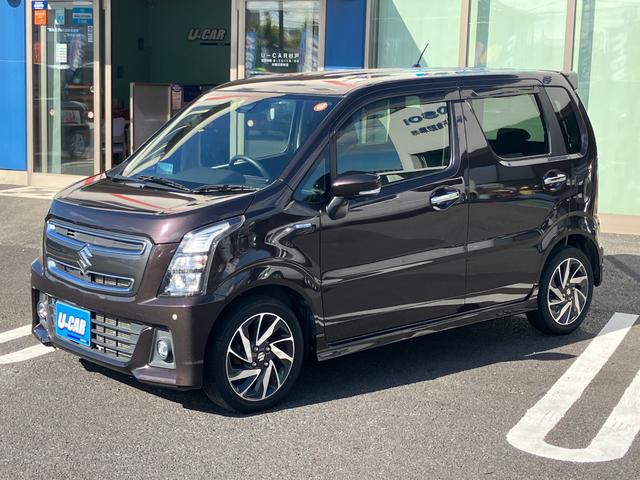 ワゴンＲスティングレー ハイブリッドＸ　リミテッド　純正ナビ・全方位モニター・シートヒーター・オートライト・ＥＴＣ・Ｐセンサー・衝突軽減システム・社外クルーズコントロール（13枚目）